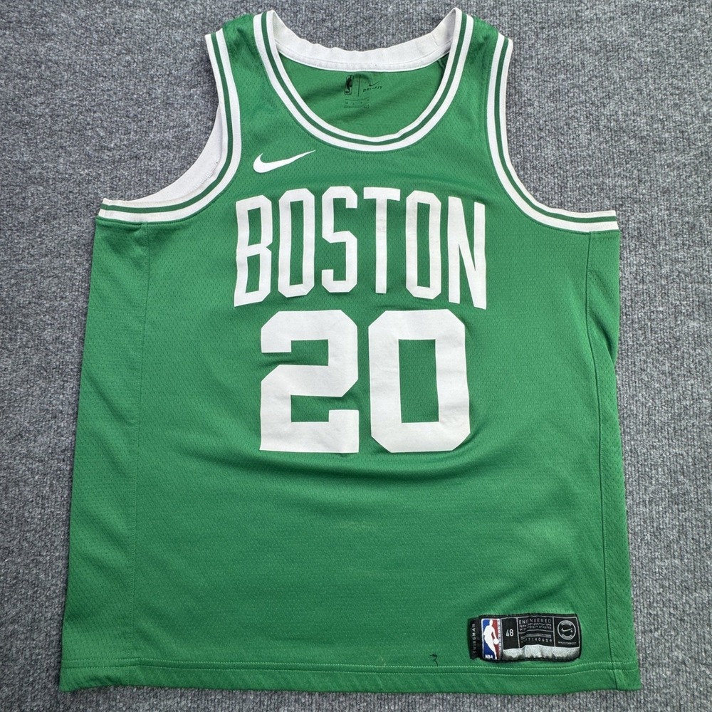 Gordon Hayward 20 Boston Celtics Nike Jersey Mens Large Green NBA Basketball